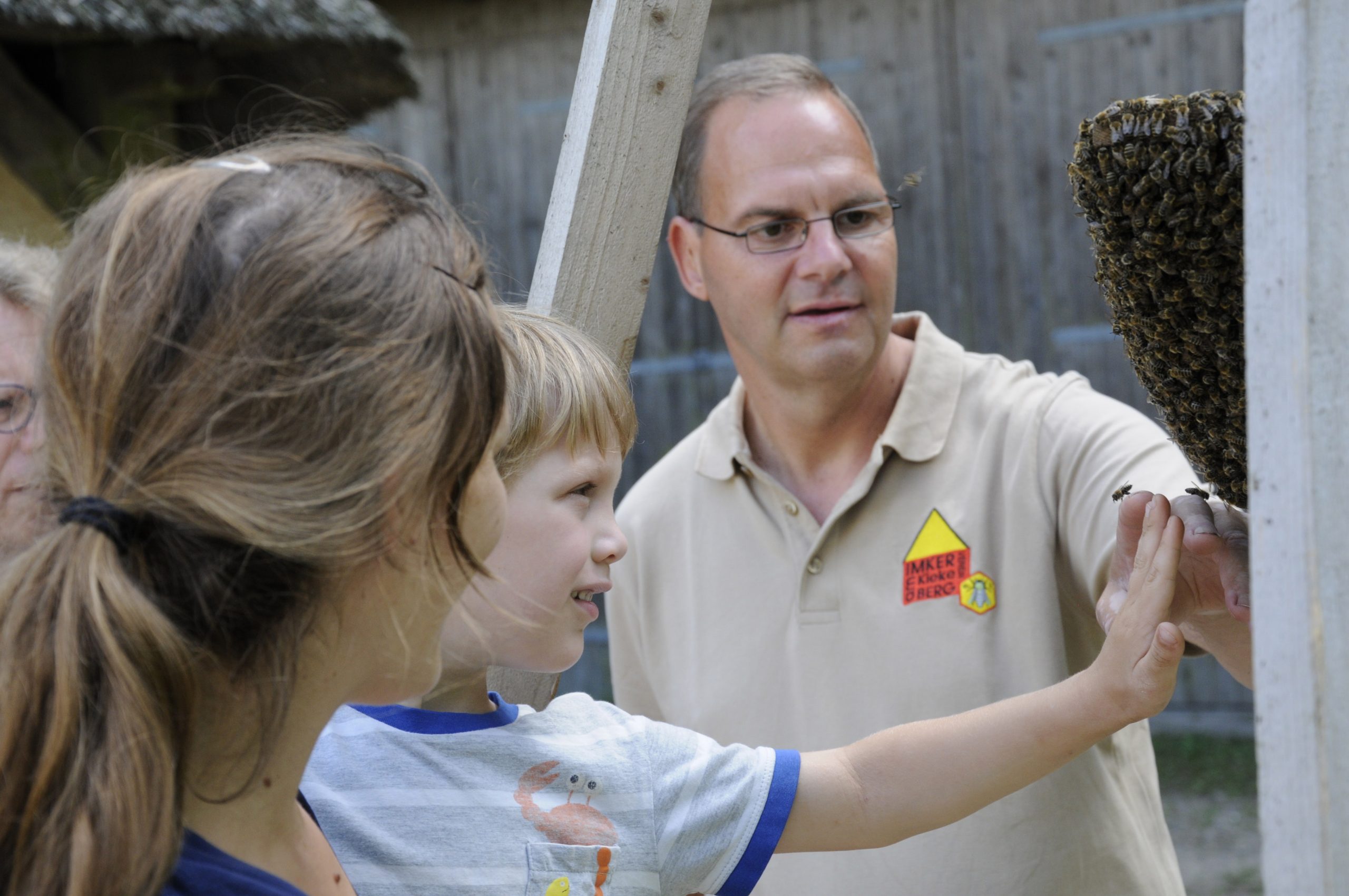 FLMK -Wie ist der Weg des Honigs von der Biene bis zum Glas? Am Kiekeberg gibt es die Antwort.