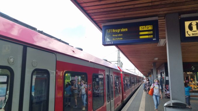 Noch bis Dezember 2024 soll die Linie S31 fahren dann hat sie ausgedient Foto: au
