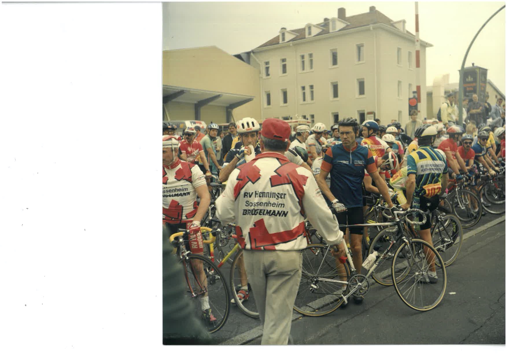 Harburgs wohl erfolgreichster Radsportler Hans-Wolfgang Schlegel Foto: ein