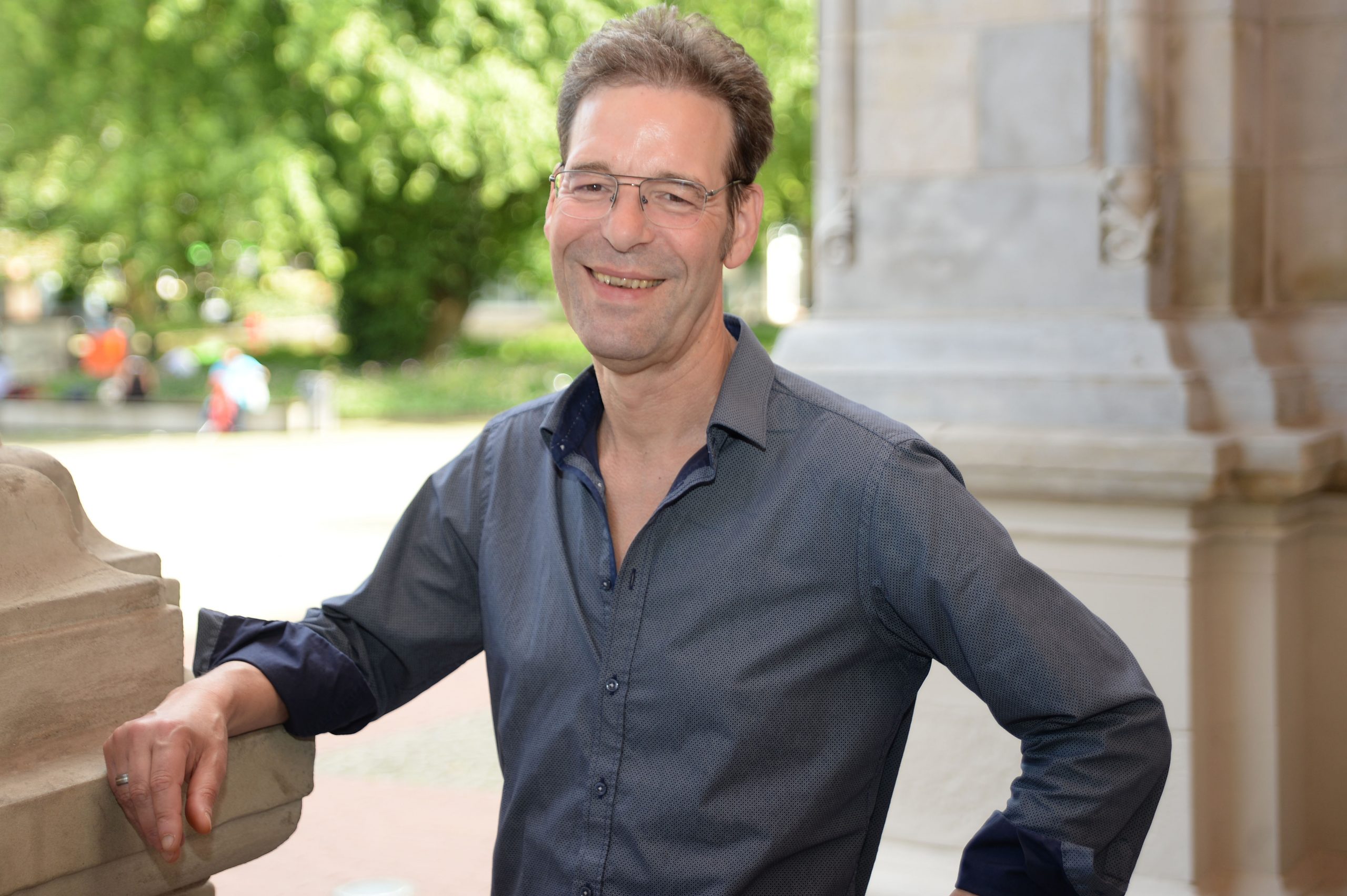 Heiko Langanke Linken.-Fraktionsmitglied in der Harburger Bezirksversammlung hat sich auf die Spurensuche in Harburg begeben Foto: Die LINKE.
