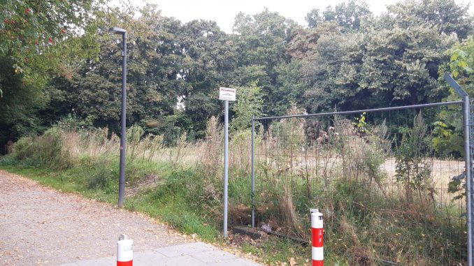 W. Marsand -Auf der Fläche Bauernweide 7-9 sollen laut Bezirksamt 20 Wohneinheiten entstehen