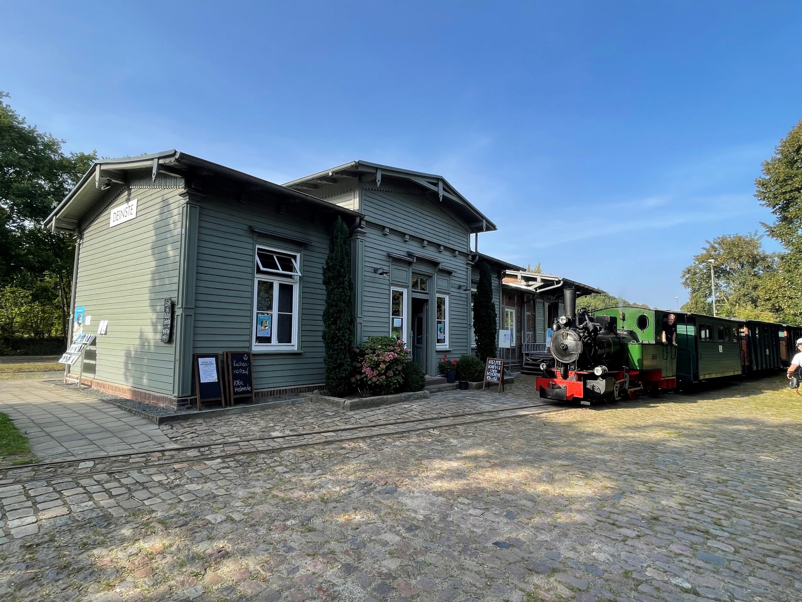 D. Hagen -Am 14. September fährt wieder der historische Dampfzug beim Deutschen Feld- und Kleinbahnmuseum e.V. vom Deinster Bahnhof nach Lütjenkamp